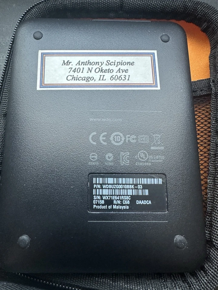 Seagate Expansion Portable Drive 2TB USB 1TEAP6-500 WD Element wdbuzg0010bbk 1TB - Image 3 of 3