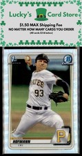 2020 Bowman Draft #BD-160 Logan Hofmann Chrome Refractor