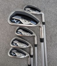 Callaway XT Irons 6-PW Graphite Regular Flex -1 Inch Good Condition 