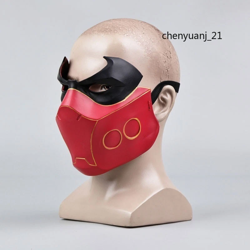 Batman Nightwing Robin Half Mask Halloween Party Perform Costume Cosplay Props - Image 2 of 4