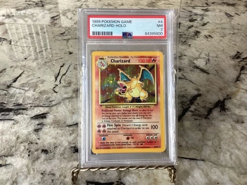 1999 Pokemon Game Charizard #4 Holo PSA 7 NEAR MINT