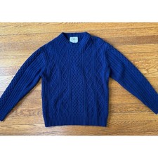 Zara Kids Blue Knit Sweater Size 9-10