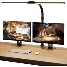 LED Schreibtischlampe Dimmbar Klemme Tischlampe Monitorlampe