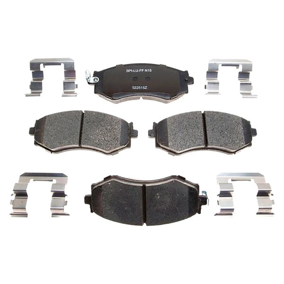 Kit dianteiro rotores de freio + pastilhas e ferragens de cerâmica para 1989-1998 240SX - Raybestos - Imagem 2 de 4