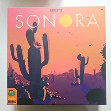 Sonora Flick & Write Board Game Pandasaurus Games Family Board Roll Desert