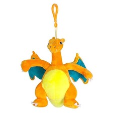 Nintendo Pokemon Pocket Monster Charizard 6" Soft Stuffed Animal Plush w/ Clip