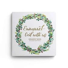 Emmanuel - God with Us: Ornament Book with Advent Devotionals - VERY GOOD