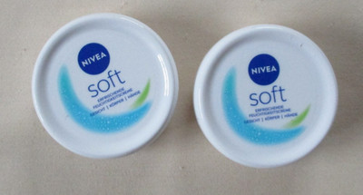 NIVEA soft Creme Erfrischende Feuchtigkeitscreme 2 x 25 ml   NEU!
