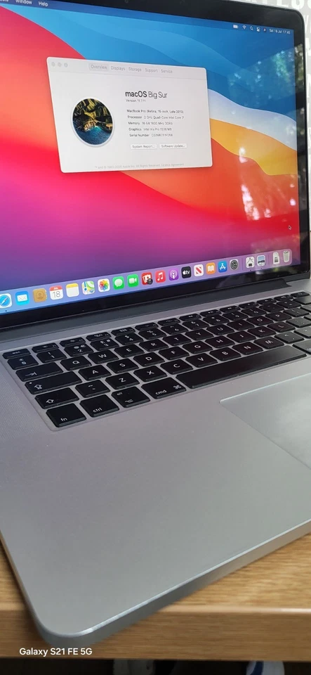 Apple MacBook Pro 15" 2013 · i7 · 16GB · 256GB, photo 1 of 5
