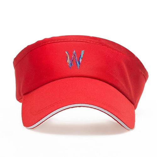 Paint New Sun Visor Cap With Peak Adjustable Strap-Sports Golf Tennis Cotton - Picture 32 of 35