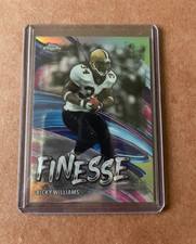 2024 Topps Chrome Football Ricky Williams Finesse Refractor #F-15 Saints 🔥
