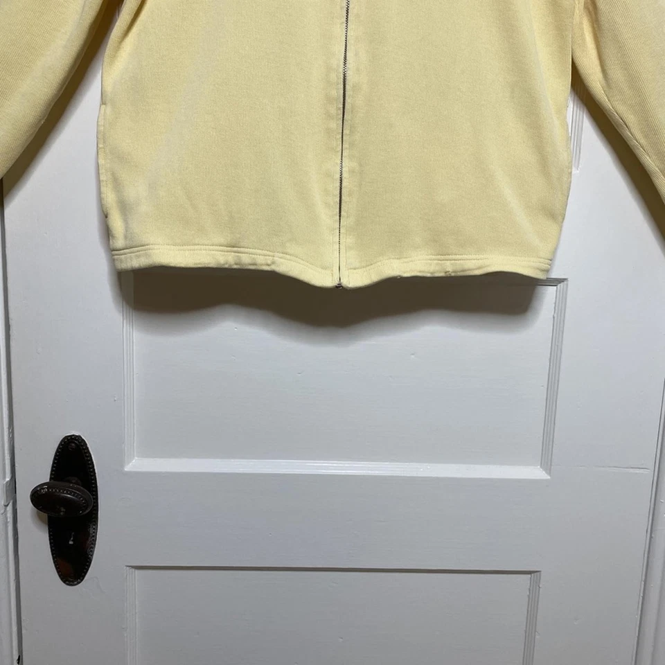 Chaqueta Charter Club con Cremallera para Mujer P/S Cottagecore Tejido Preppy Romántico Básico Foto 3 de 4