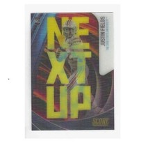 Justin Fields NEXT-UP 2021 Panini Score SSP RC