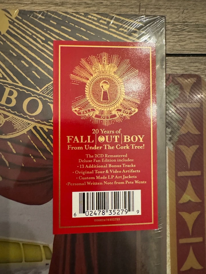 Fall Out Boy From Under The Cork Tree 2CD 20th Anniversary Deluxe Ed - Image 3 of 4