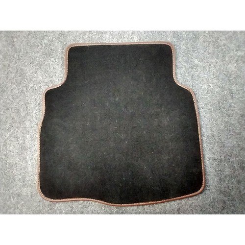 Subaru Outback Rear Left Floor Mat Black Brown Trim J501SAN020 2020-2024