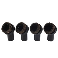 4 Pcs Horsehair Bristle Vacuum Cleaner Round Dusting Brush Replacement,3285