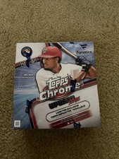 2025 Topps Chrome Update Series Baseball Sealed Mega Box - FANATICS EXCLUSIVE