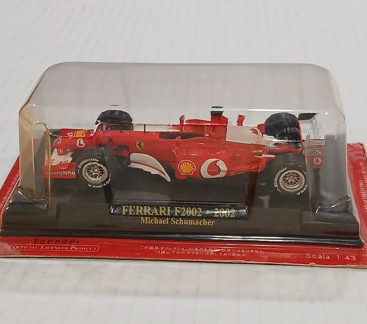 Michael Schumacher Diecast Formula 1 Cars Ferrari 2002 Vehicle