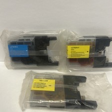 3 Compatible Ink Cartridges for Brother LC 75 L LC 71 LC79 MFC-J280W MFC-J425W