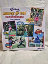 Outdoor Minute of Fun Game Box 272 Challenges for Teams & Duel Play By Fun Wares
