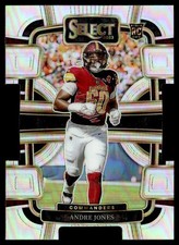 2023 Panini Select Silver Prizm Andre Jones Rookie Washington Commanders #98