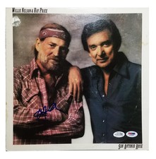 Willie Nelson Signed Autographed Record Album LP ACOA PSA