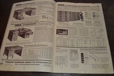 Katalog um 1935 ODA Zweckmöbel Gebr. Weinmann Berlin Drehhocker Schreibtisch uvm