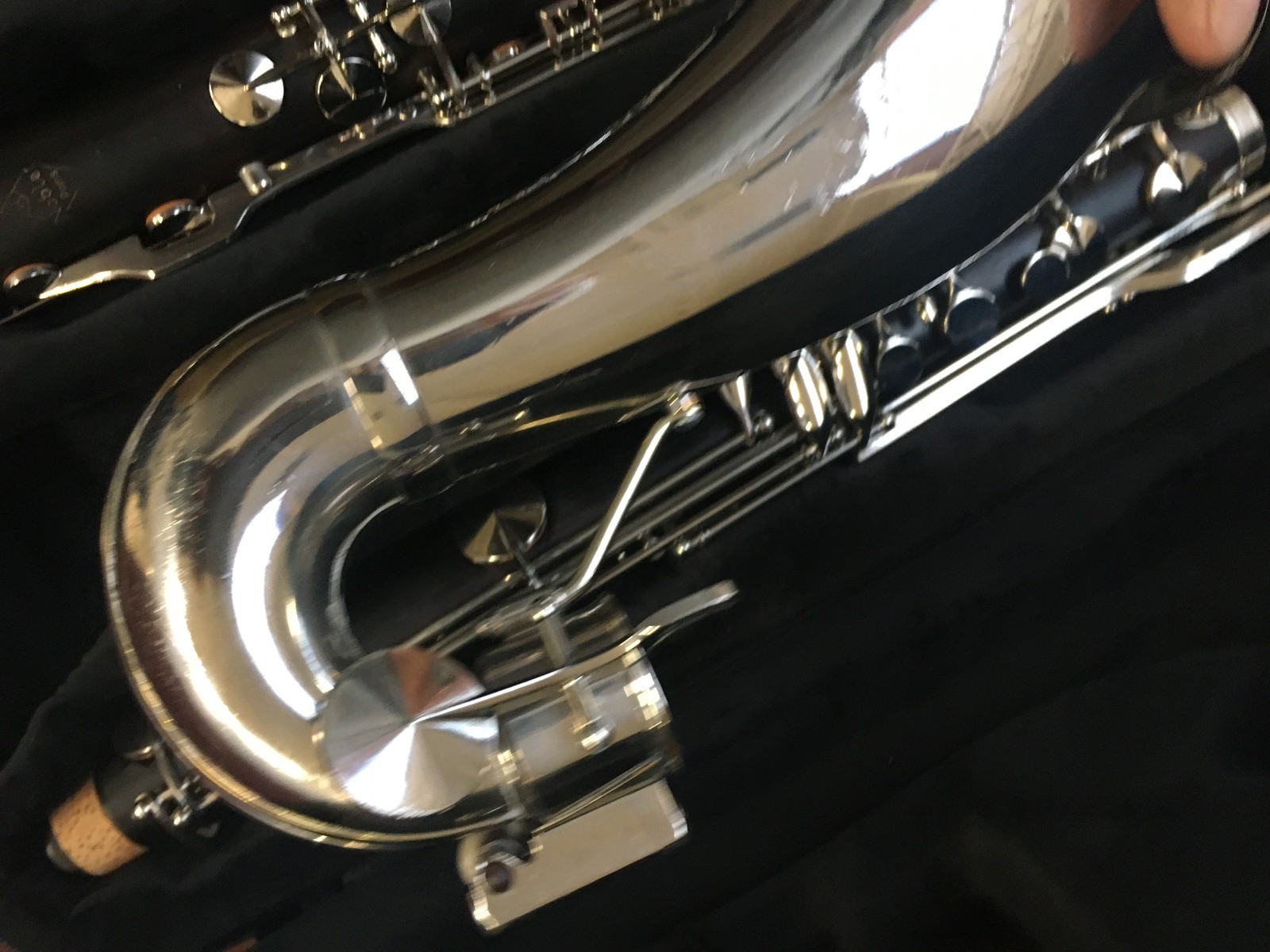 Xtra Clean French LeBlanc / Noblet bass clarinet, no crax/all  new pads/perfect!