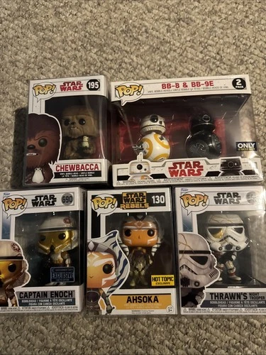 Star Wars Funko Pop Lot