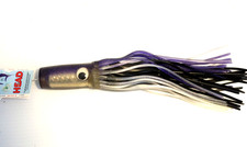 Mold Craft Wide Range Senior 12.5" Soft Head Trolling Lure Purple Silver Black