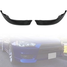 Front Bumper Lip Splitter Fit For Mitsubishi Lancer 2008-2015 Front Bumper Lip Splitter Fit For Mitsubishi Lancer 2008-2015