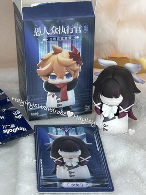 Official Genshin impact Fatui Harbingers Damselette Columbina PVC Figure Doll 