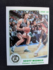 1985-86 Star Basketball Card # 102A Scott Wedman (VAR)  - Boston Celtics (EX/NM)