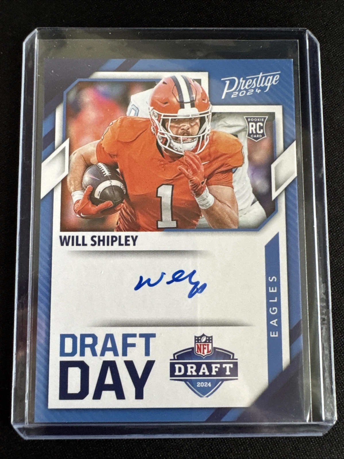 Will Shipley Panini Prestige Draft Day Signatures #DDSWSY Base
