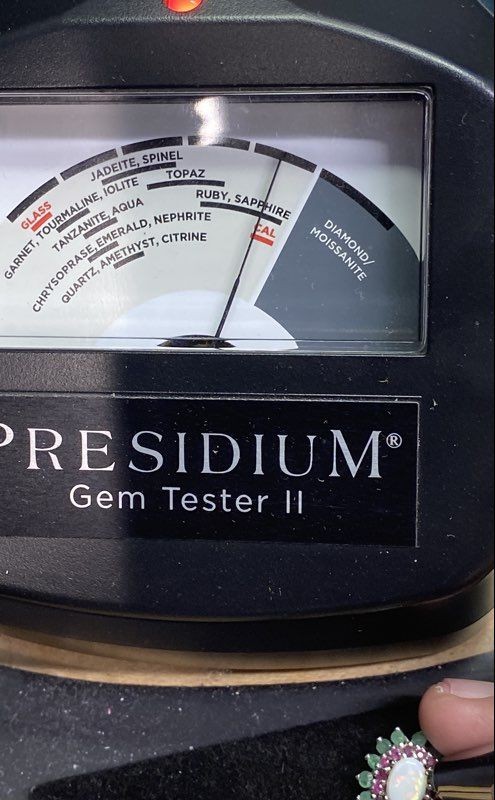 925 Sterling Silver Emerald And Ruby Stud Earring… - image 9