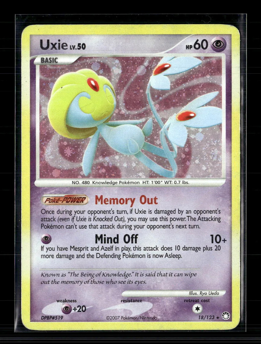 Pokemon 2007 Legends Awakened Uxie #18/123
