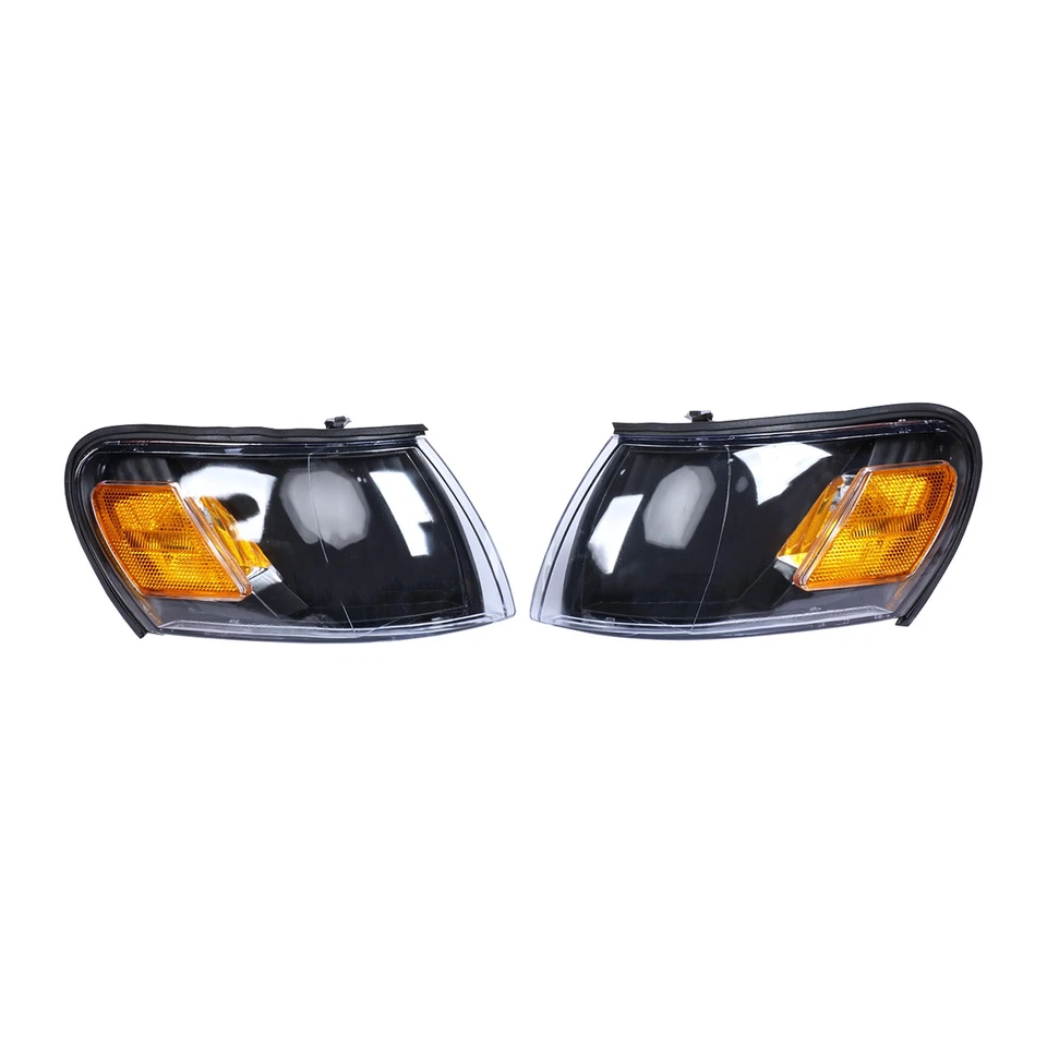 Juego de pares de luces de esquina derecha e izquierda 1993 1994 1995 1996 1997 para Toyota Corolla Foto 2 de 4