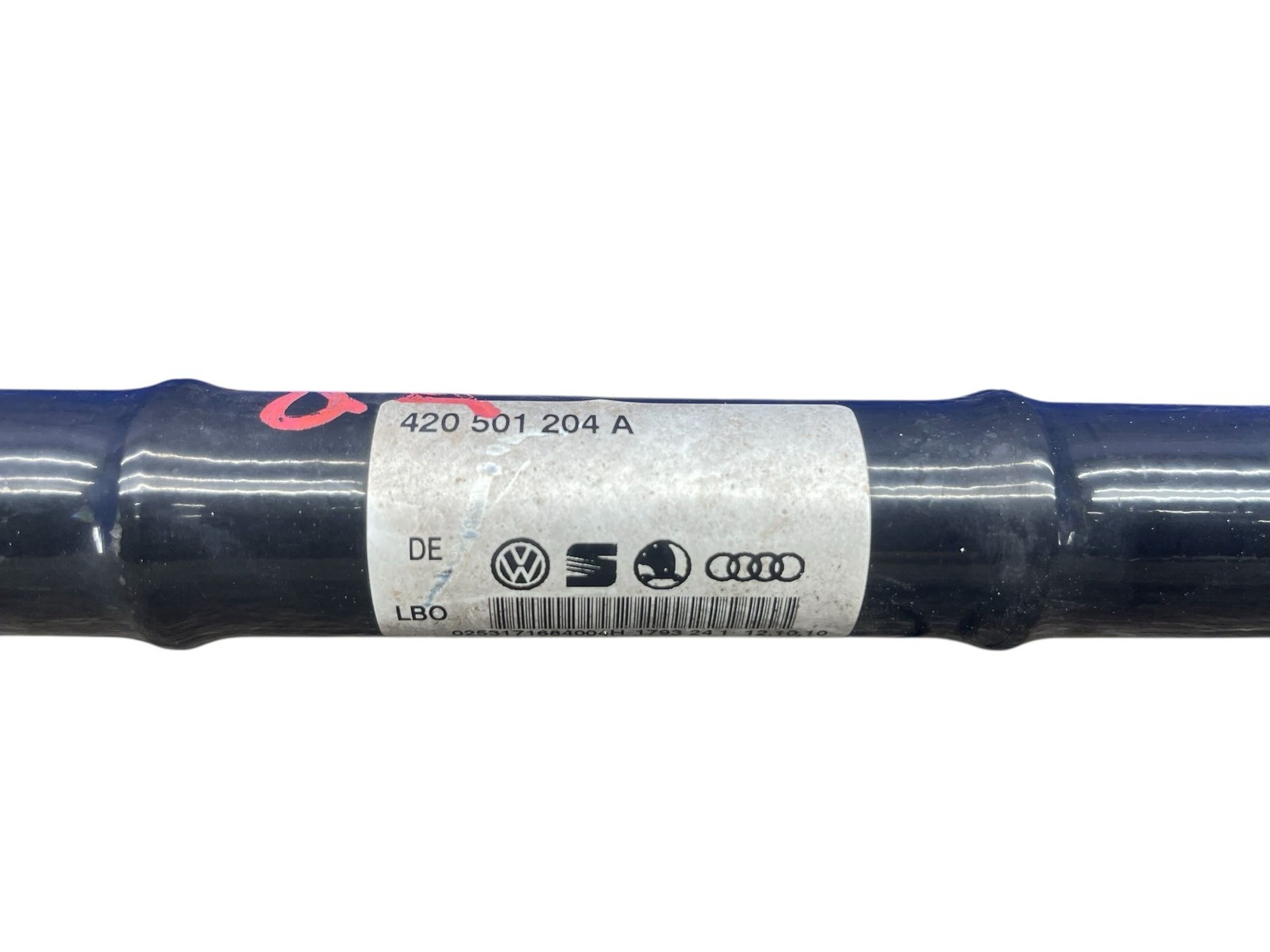 2008-2015 AUDI R8 AWD 5.2L REAR RIGHT CV AXLE SHAFT 420501204A OEM
