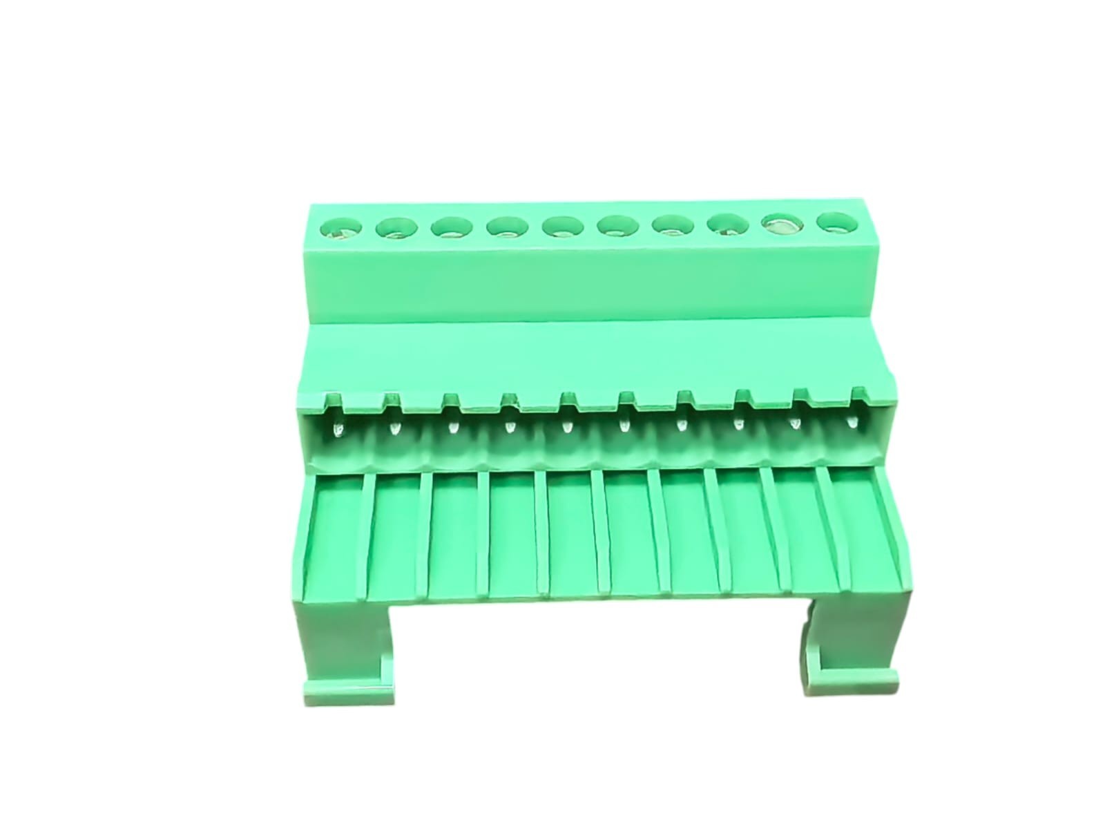 LOT 13 PCS PHOENIX CONTACT UMSTBHK 2,5/10-G DIN RAIL CONNECTOR