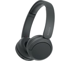 Sony WH-CH520 Wireless Bluetooth On-Ear Headset Headphones Built-In Mic Black