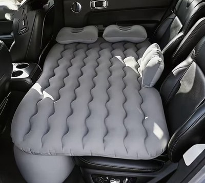 Inflatable Car Bed Air Mattress Back Seat Portable Travel Camping Sleep Pad SUV