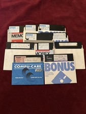 Commodore 64 5.25" Disks LOT Of 10 BBS Lynx Modem Disk Buster Dissector B3651