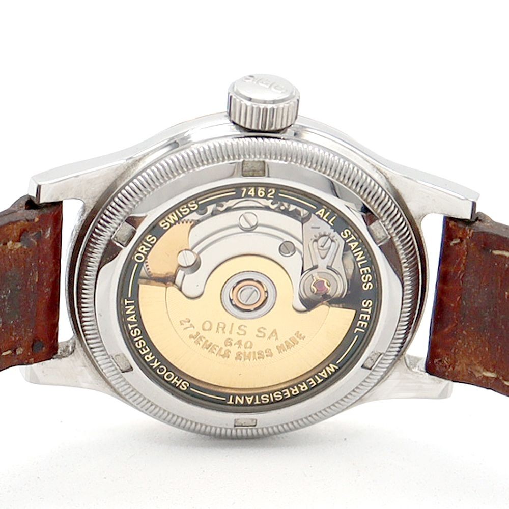 Oris Pointer Date 7462 Men's Watch 7492 SS Silver… - image 3