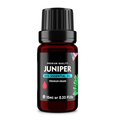Juniper (Juniperus communis) 100% Pure Essential Oil, Select Grade, 10ml