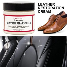 60ml Leather Repair Cream Car Seat Conditioner Scratch Crack Tear Hole Filler