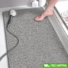 Non Slip Exfoliating Shower Mat PVC Quick Dry Bathroom Safety Mat Customizable