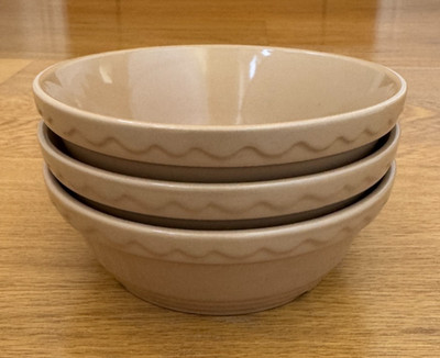 3 x MASON & CASH INDIVIDUELLE STEINZEUG KERAMIK RUND 6'' TORTENSCHALEN PUB ESSEN STIL