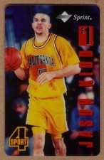 Assets $1. 4-Sport Series Jason Kidd Basketball TEST Phone Card