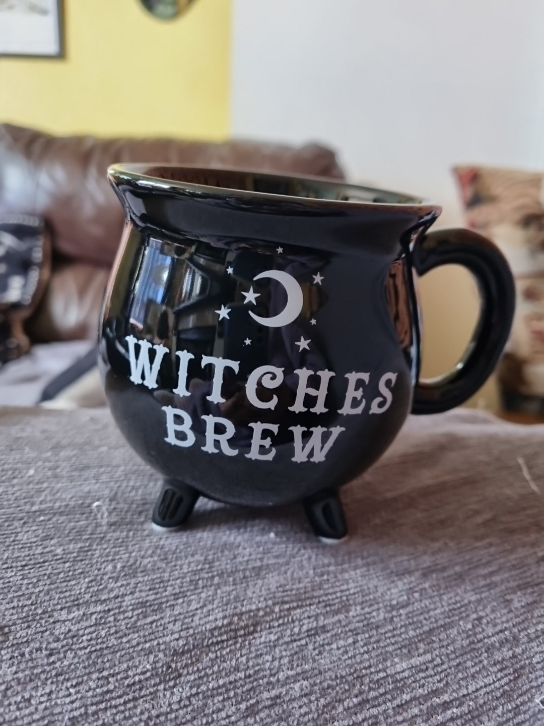 Tazza Di Calderone Di Birra Nera Liscia Della Strega - Foto 7