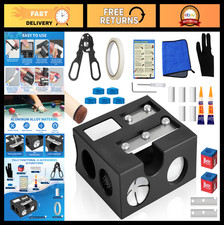 Pool Cue Tip Shaper Replacement Kit - Repair Tool for Billiards Cue Tips